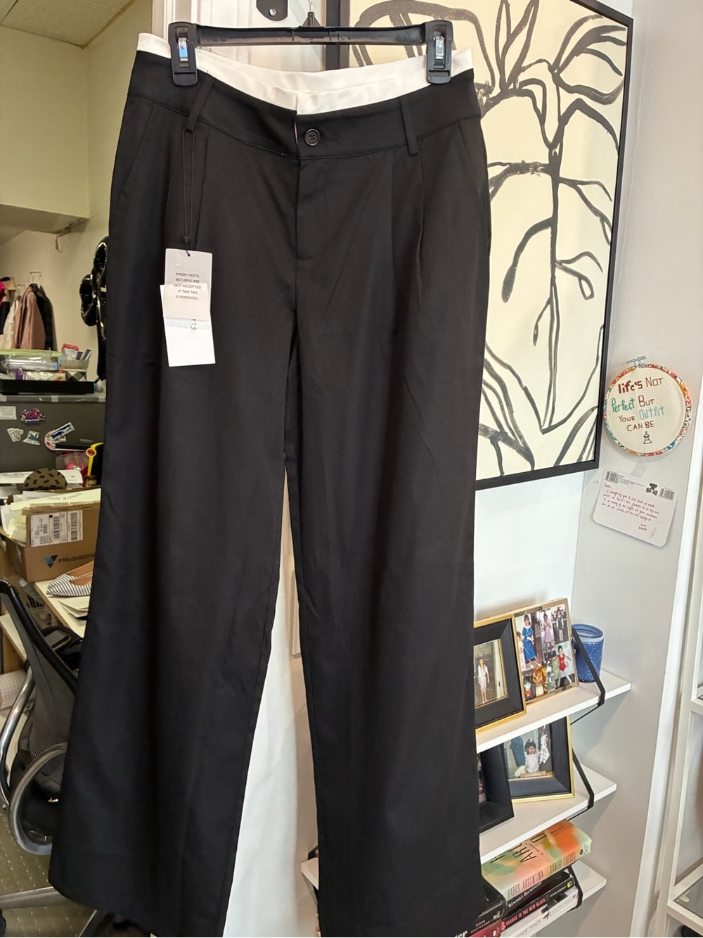 All the ways Women's Black Ava Trouser NWT